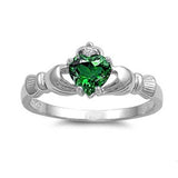 Birthstone Silver Ring